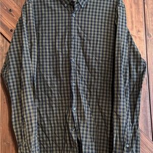 H&M Checkered Button-Up Shirt